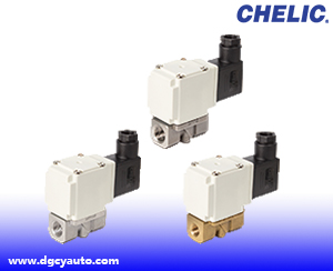 氣立可CHELIC直動式二口二位電磁閥 - CX系列