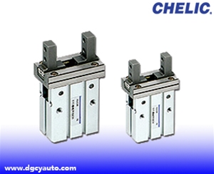 氣立可CHELIC滑軌型機械夾爪HDZ系列